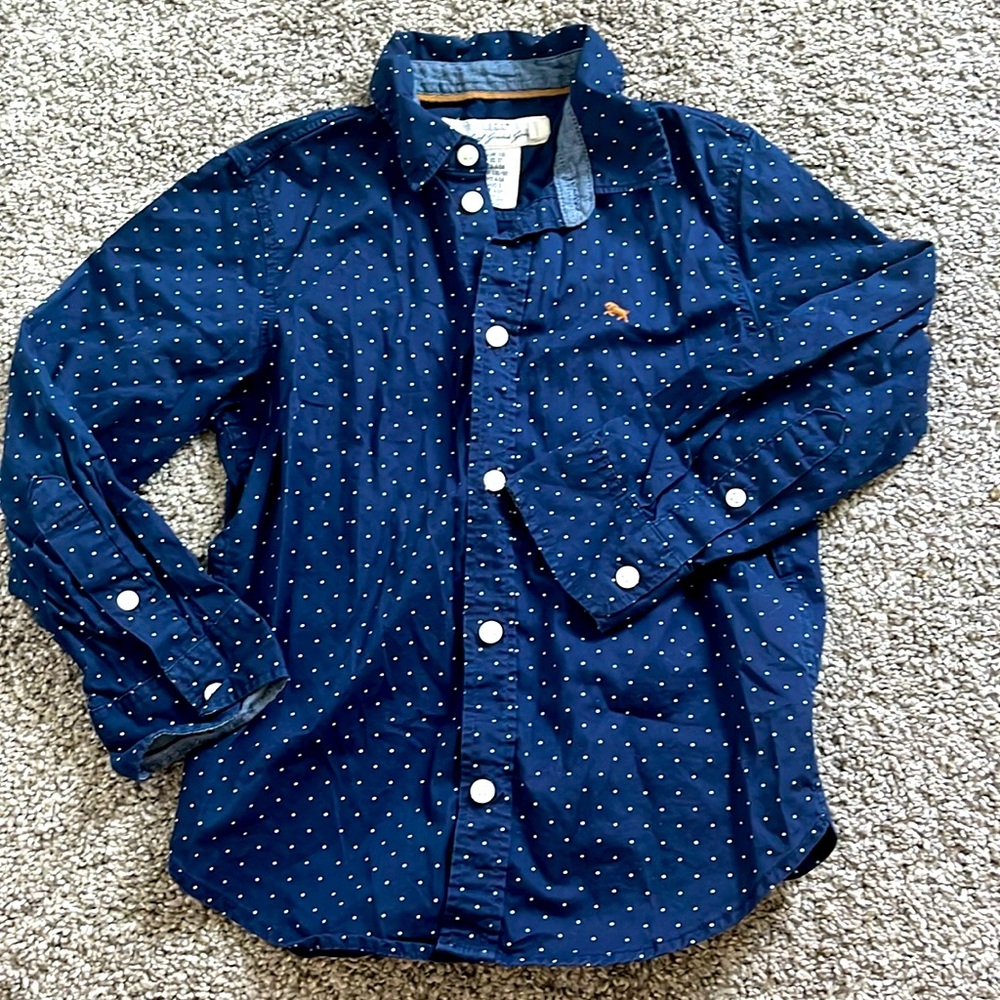 Dressy Button Shirt Poplin Boys